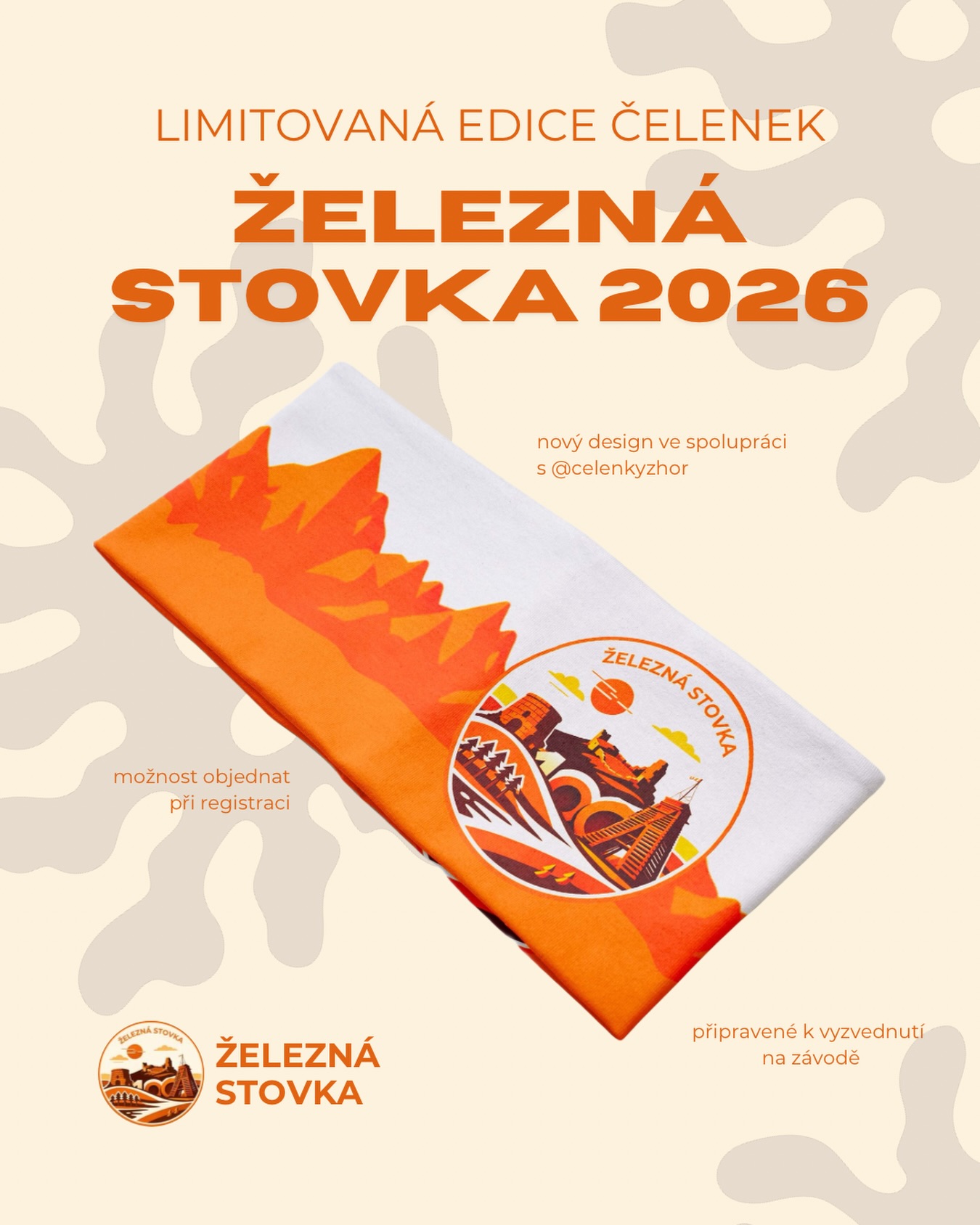Čelenky Železná stovka 2026
